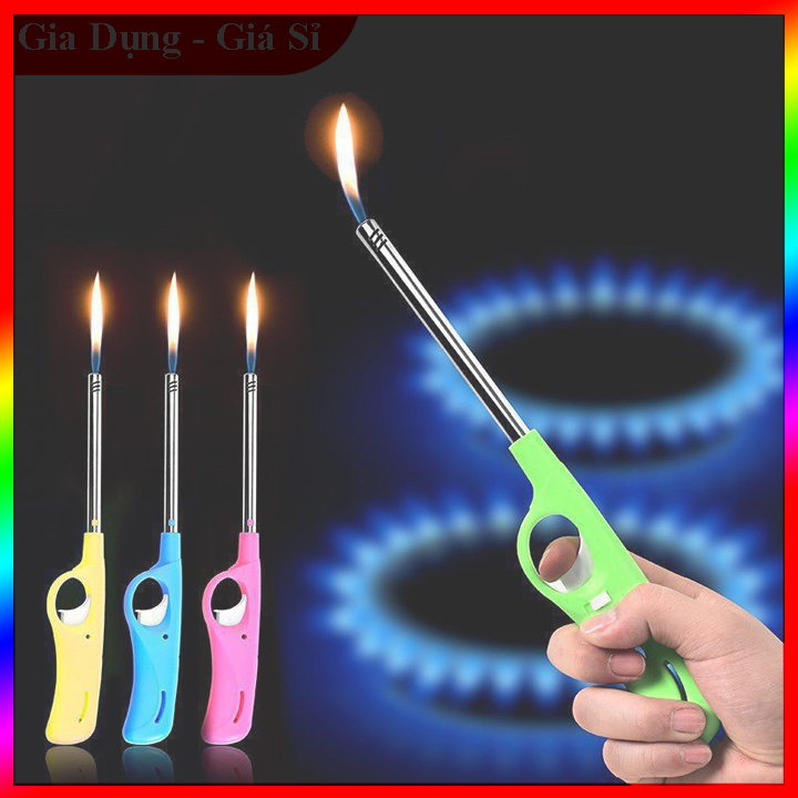 Súng mồi lửa💖𝙃𝘼̀𝙉𝙂 𝙇𝙊𝘼̣𝙄 𝟭💖dụng cụ mồi lửa bếp gas, bếp cồn có khóa an toàn và có thể bơm ga.