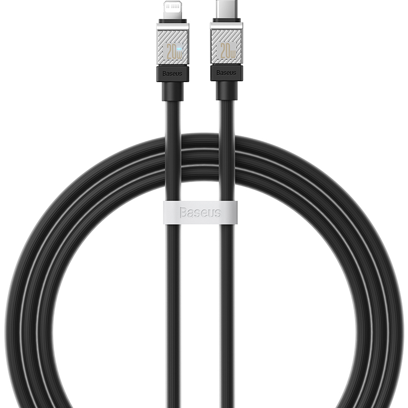 Cáp sạc nhanh c to ip baseus coolplay series fast charging cable type-c to ip 20w