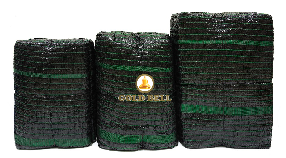 Lưới che nắng Goldbell (Chuông Vàng) Chính Hãng tấm - khổ 4m x 5m - màu đen