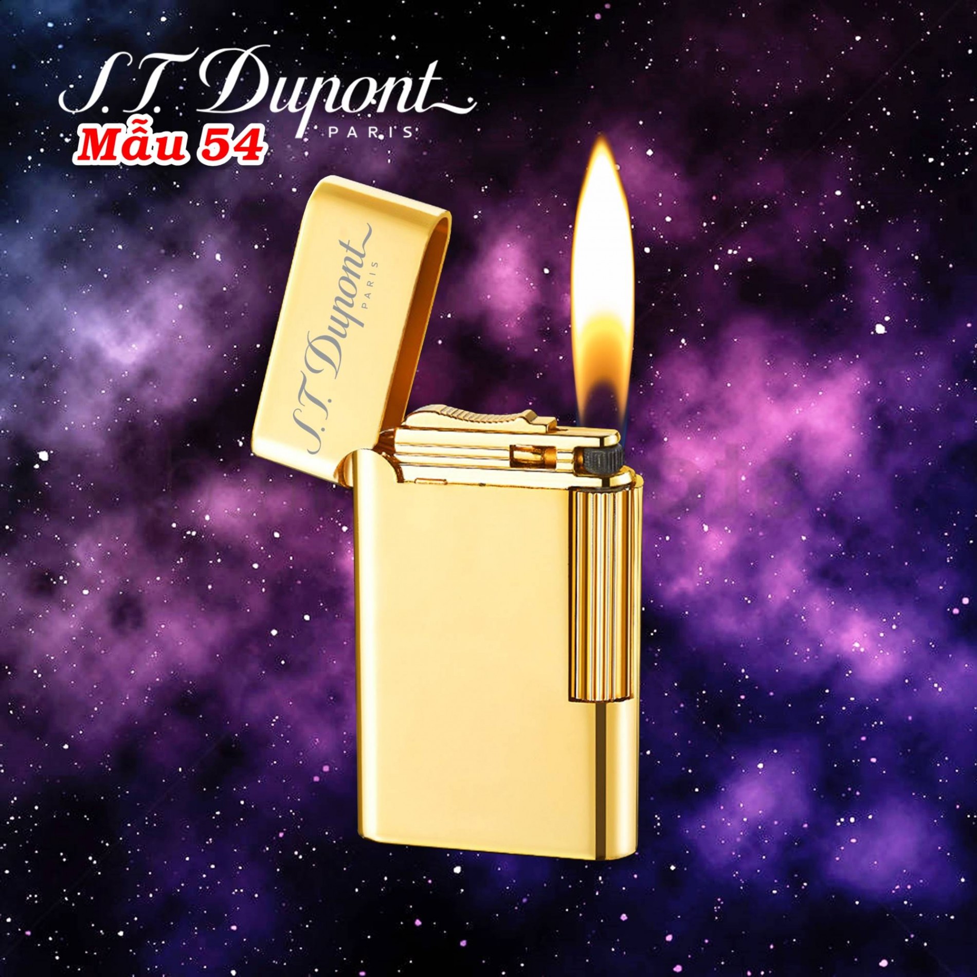 HỘP QUẸT BẬT LỬA DUPONT XĂNG ĐÁ THIẾT KẾ TRƠN BÓNG