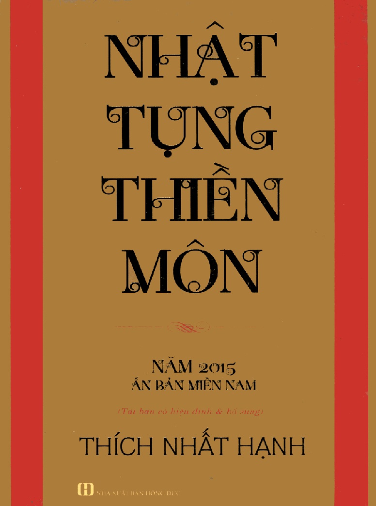 Nguyetlinhbook - Nhật Tụng Thiền Môn - Tác giả: Thích Nhất Hạnh.