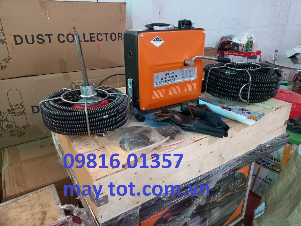 Máy thông cống gq150-1800w . công suất lớn