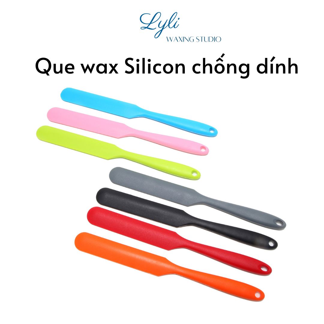 Que wax lông Silicon Chống dính, Tái sử dụng nhiều lần | Lyli.WaxingStudio