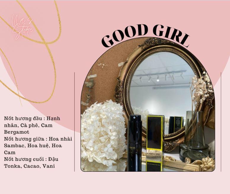 Nước hoa mini GOODGIRL chính hãng thơm ngọt ngào 20ml