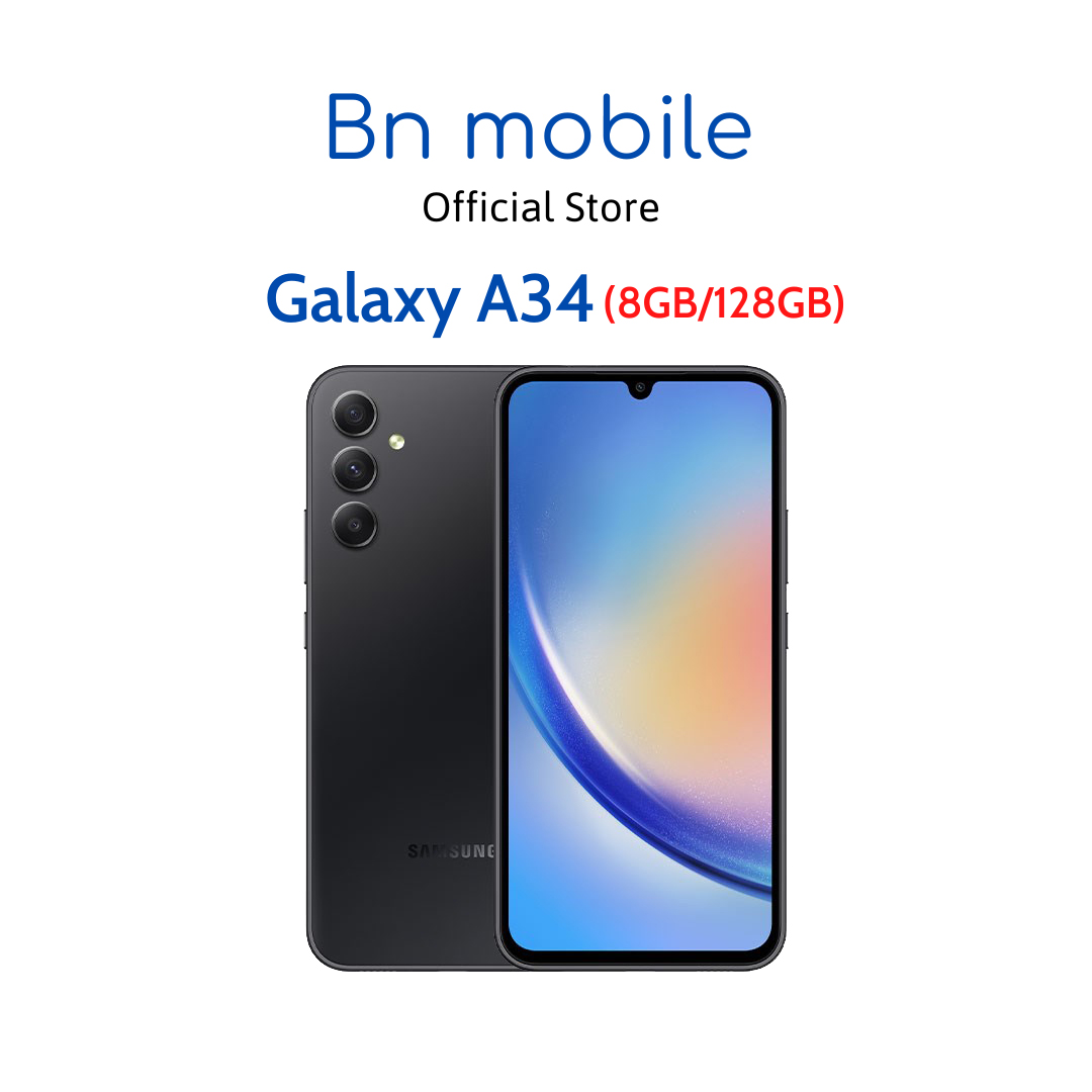 Điện thoại Samsung Galaxy A34 5G  - Hàng Chính Hãng