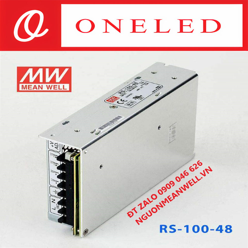 Bộ nguồn meanwell rs-100-48