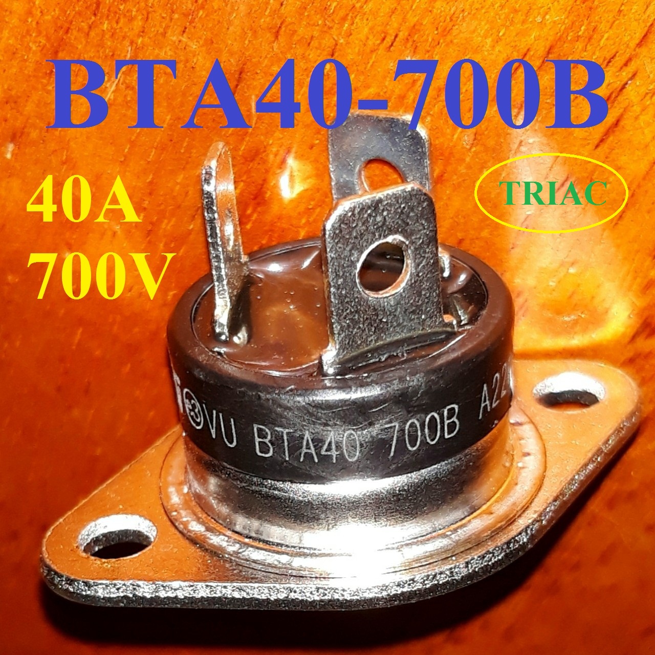 Triac bta40-700b 40a 700v bta 40 – 700b