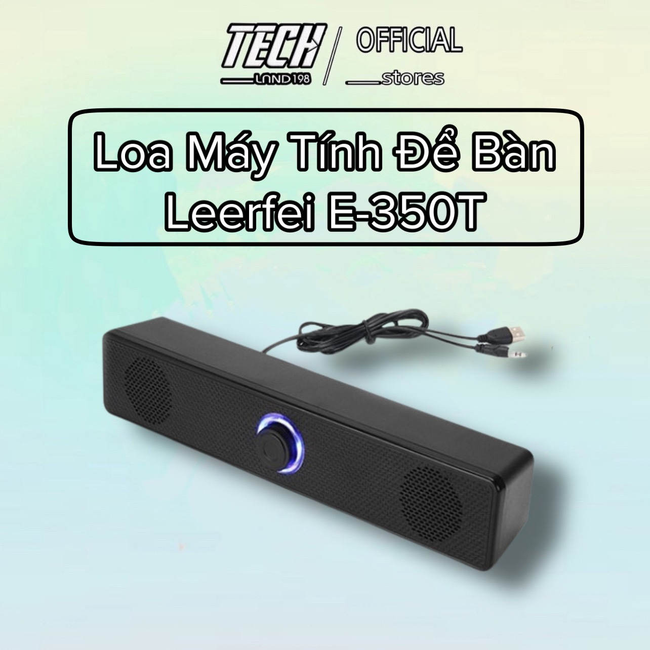 Loa Máy Tính Để Bàn Leerfei E-350T Công Suất Lớn Dùng Cho Máy Vi Tính PC, Laptop, Tivi- LABADO E-350T