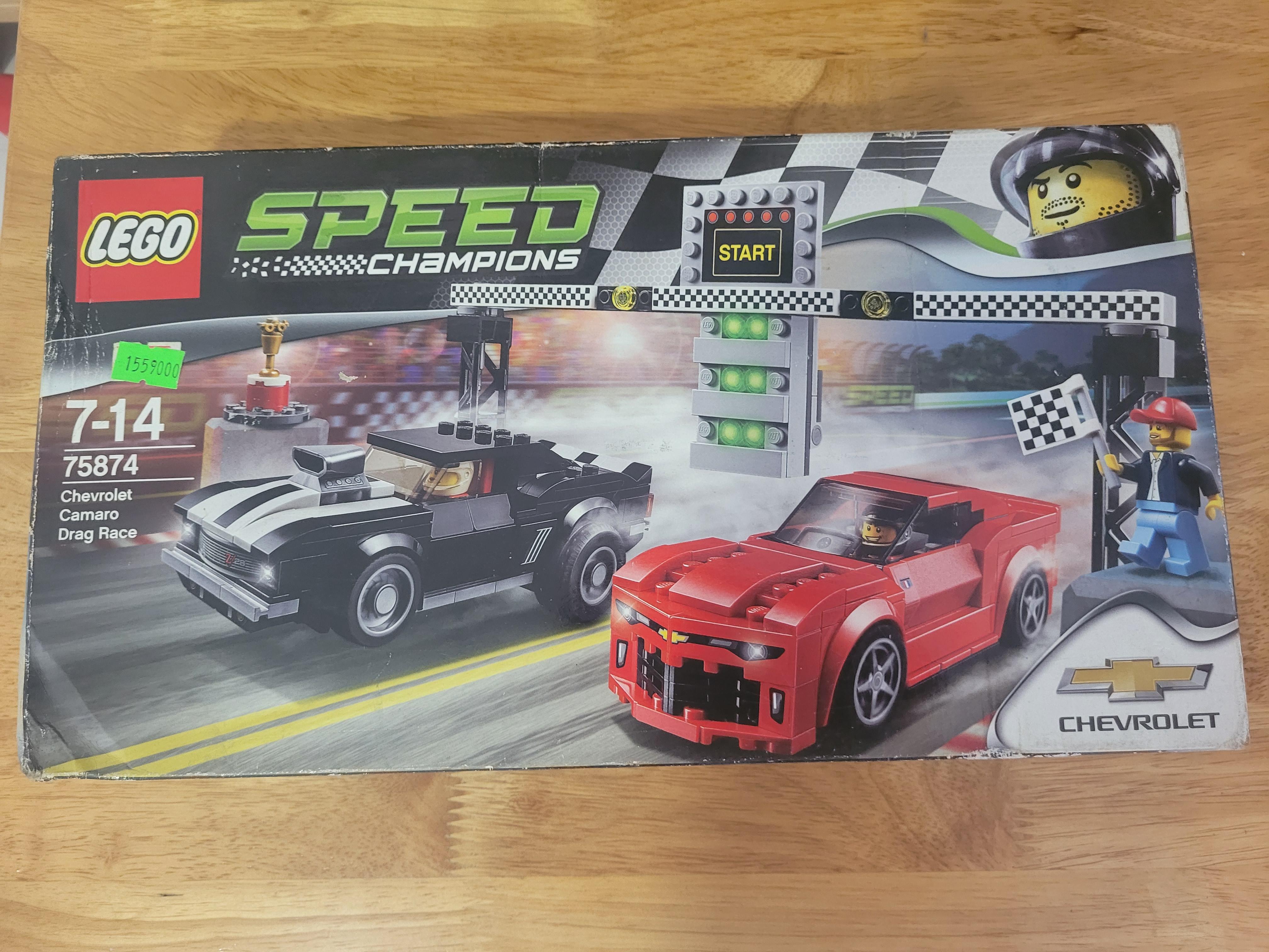 LEGO 75874 Speed Champions - Xe Đua Chevrolet Camaro Drag Race 
