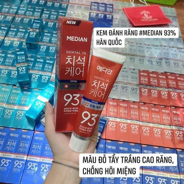 Kem đánh răng median dental iq 93% bán chạy số 1 hàn quốc 120g