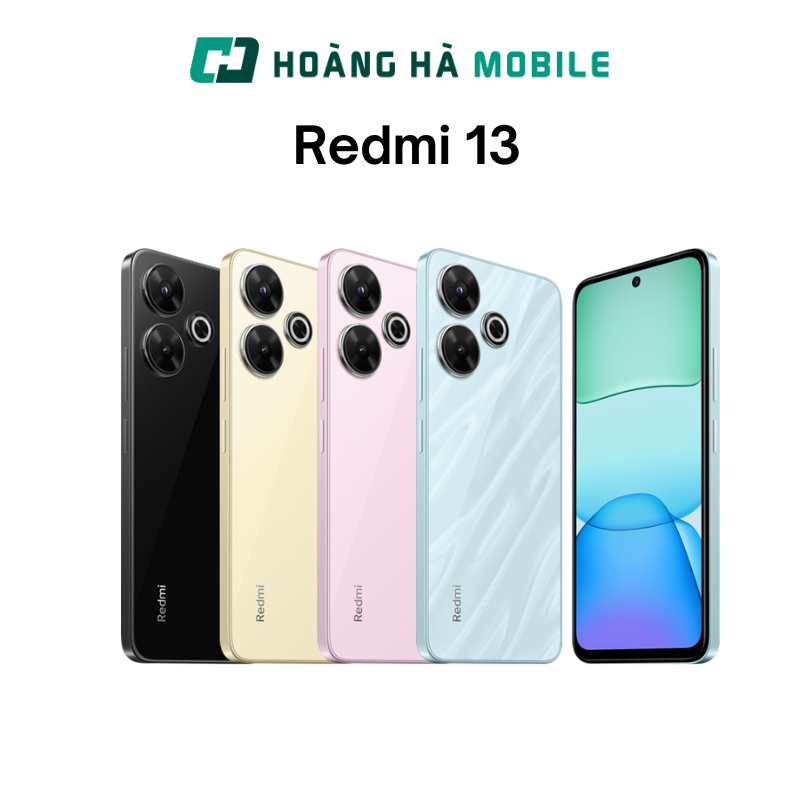 Điện thoại di động Xiaomi Redmi 13 6GB/128GB - 8GB/128GB - Chính hãng bảo hành 18 tháng