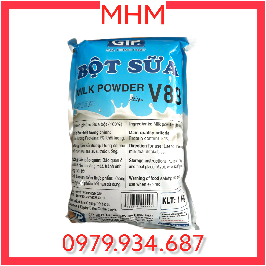 Bột sữa Gia Thịnh Phát V83 gói 1kg