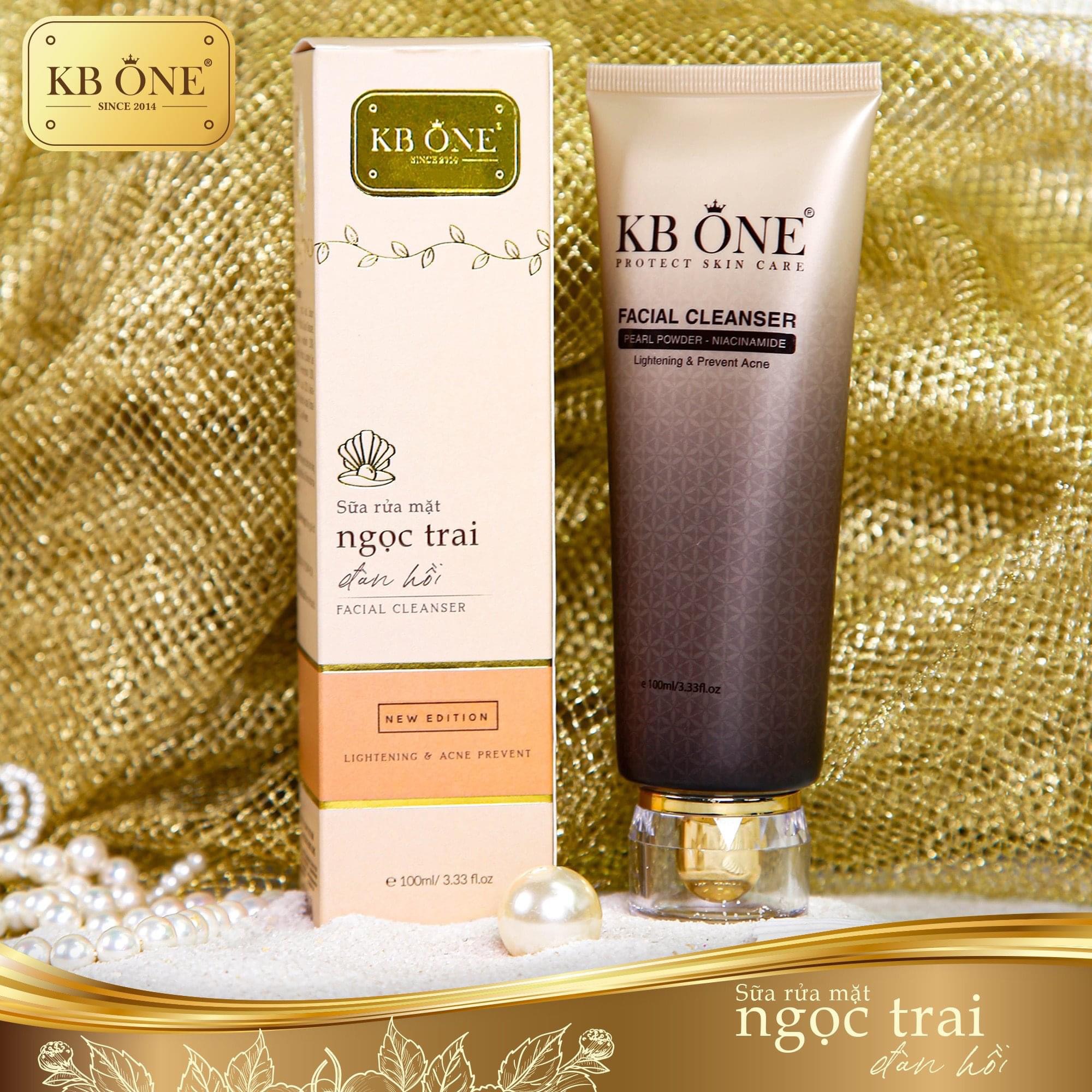 Sữa rửa mặt ngọc trai kbone