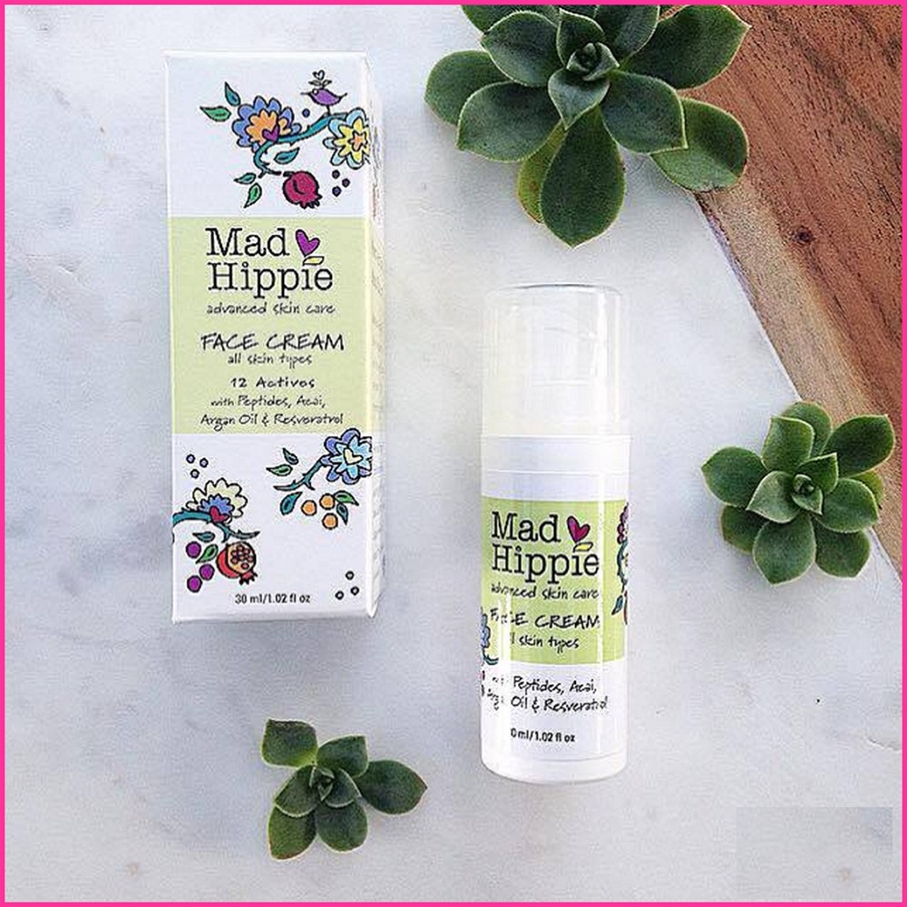 Kem dưỡng da ngừa lão hóa mad hippie face cream da nhạy cảm lành tính organic dùng được cho bà bầu 30ml