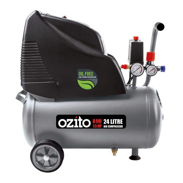 Máy nén khí không dầu hiệu ozito acp-24151 hàng mới 100% nhập khẩu australia