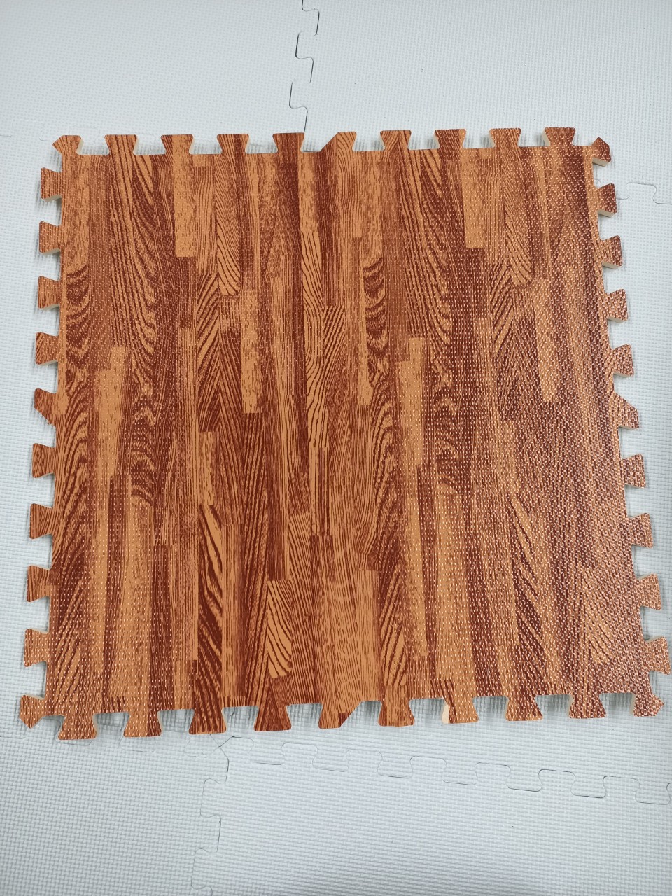 Combo 9 tấm thảm vân gỗ 60x60x1cm hàng Việt Nam