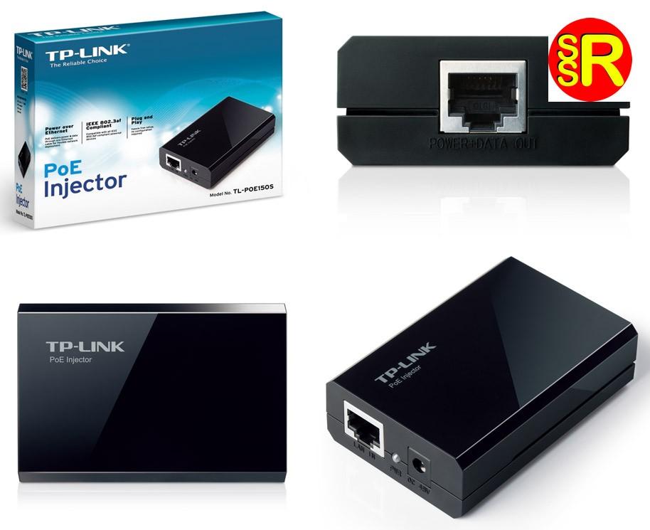 Adapter cấp nguồn qua mạng poe injector tp-link tl-poe150s