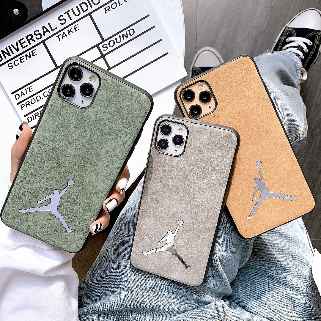 Ốp lưng da - jumpman gương