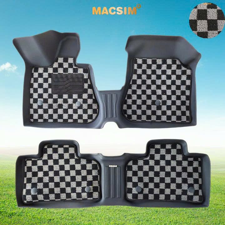 [Genuine] Vinfat Vf6 Macsim Car Floor Mats – 2 Layers of Checkered Pattern, Standard Fit, Long-Term Use (Code 03) Giá 3,440,000 Đồng*Miễn phí vận chuyển