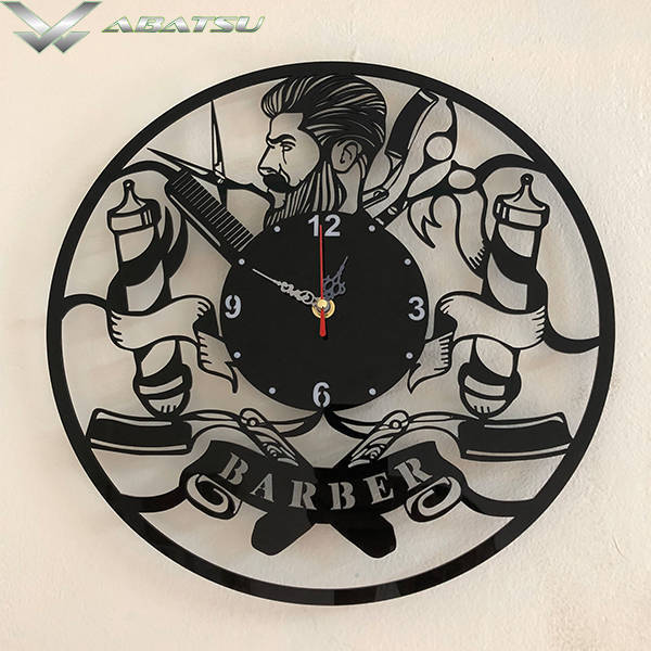Đồng Hồ Treo Tường Cao Cấp Barber Shop