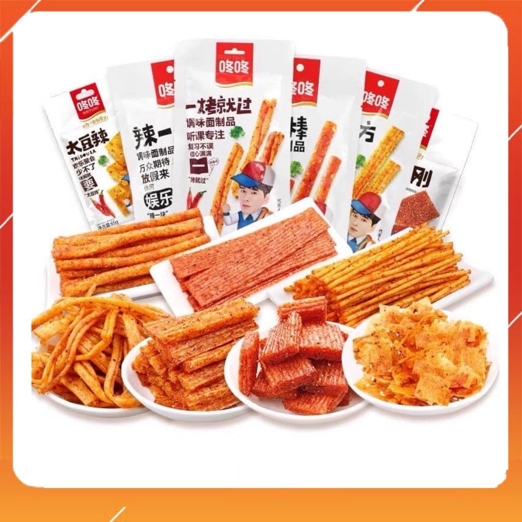 Que Cay Tẩm Vị Cực Ngon DongDong, que cay DongDong hương vị tuổi thơ siêu ngon