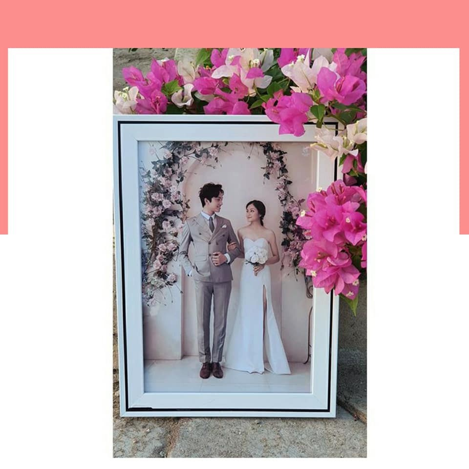 Khung ảnh treo tường 13x18 cm - bảo hành gãy, vỡ - hỗ trợ in hình