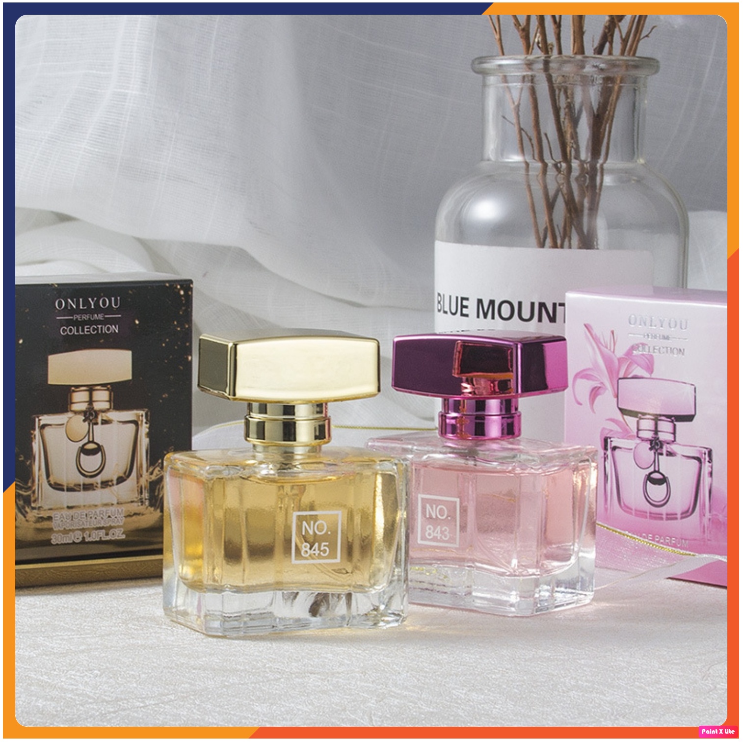 Nước hoa nữ thơm lâu quyến rũ No.845/843 hương thơm độc đáo, quyến rũ, mê hồn, hương dịu nhẹ, dạng xịt, nhỏ gọn bỏ túi được, xịt body, nước hoa nữ mini cao cấp chính hãng giá rẻ quyến rũ nam 30ml Melystore PN026