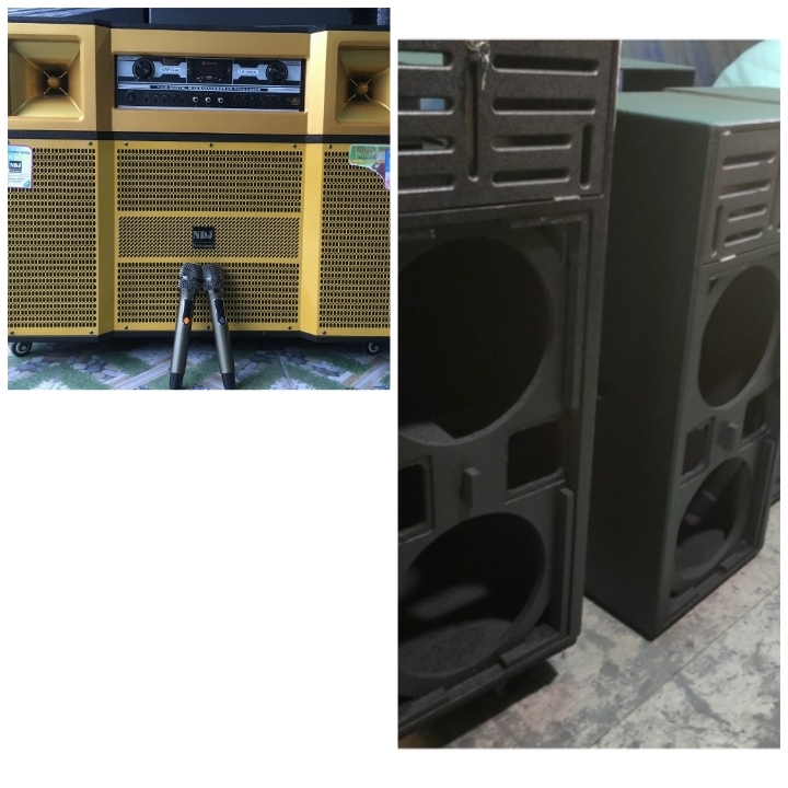 Loa Kéo Điện Chuyên Dụng Main liền vang tích hợp 2 Mic , Loa Ngang Hoặc Loa Đứng Dành Cho Thuê