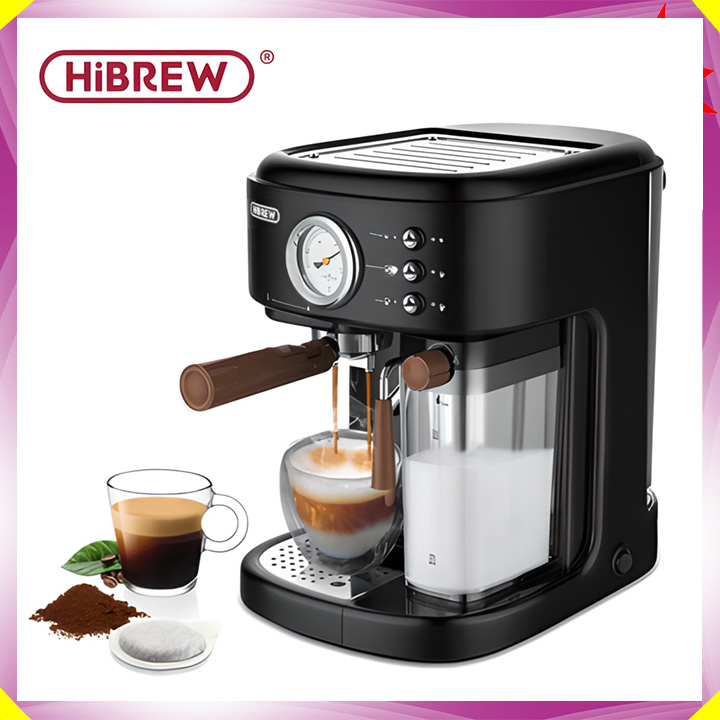 Máy pha cà phê Espresso chuyên nghiệp HiBREW H8A, áp suất 19bar