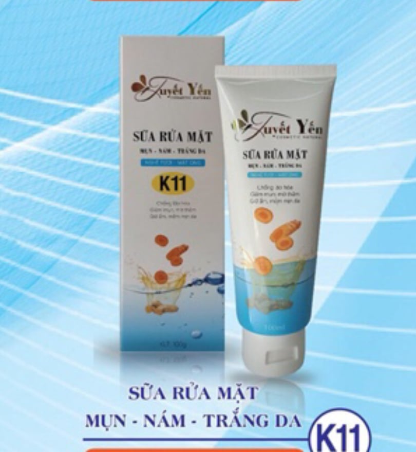 Sữa rửa mặt Tuyết Yến 100g