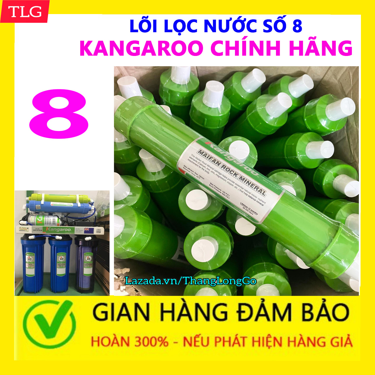 LÕI LỌC SỐ 8 KANGAROO MAIFAN  LÕI LỌC SỐ 8 KANGAROO