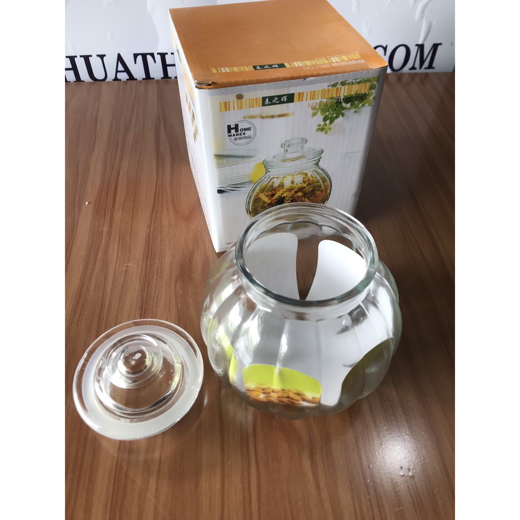 Lọ thủy tinh ngâm mật ong