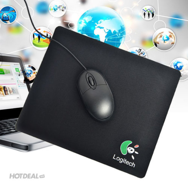 Tấm lót chuột Logitech hangchinhhangvn Bàn di chuột cao cấp