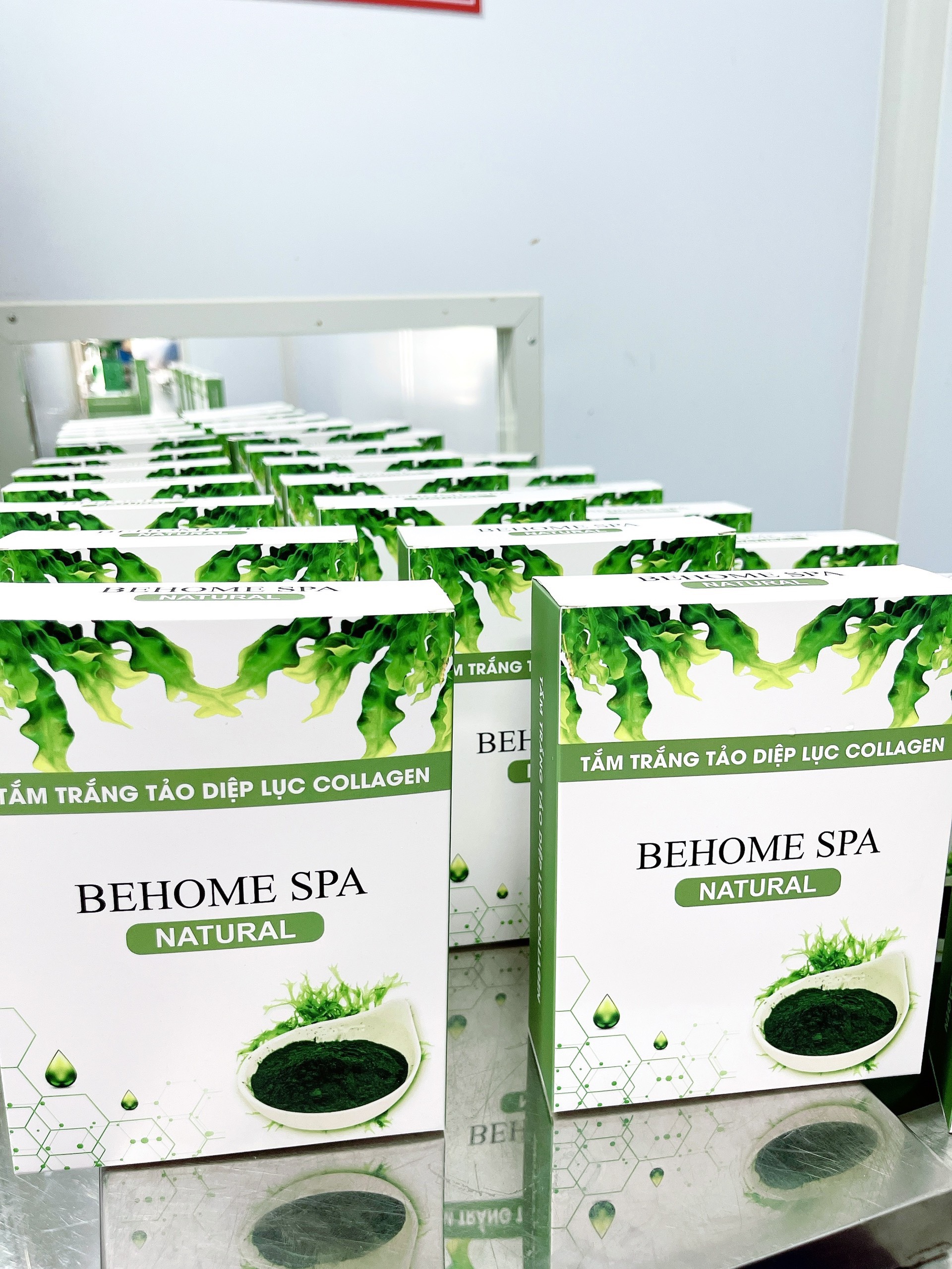 Tắm trắng thảo diệp lục collagen - Behom spa , tắm trắng, sửa tắm trắng