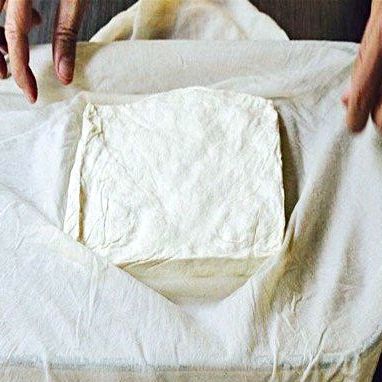 Khăn gói đậu phụ, khăn lọc sữa bằng vải 100% Cotton