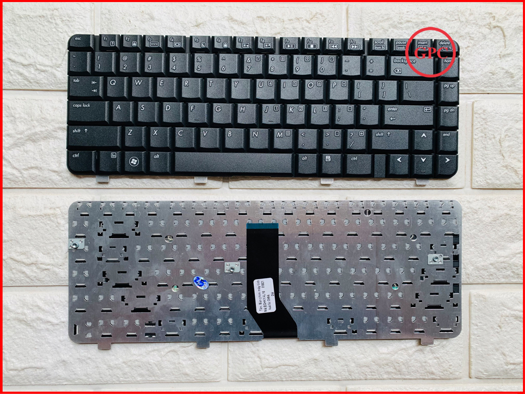 Bàn phím laptop hp dv4 dv4-1000 dv4-2000 màu đen