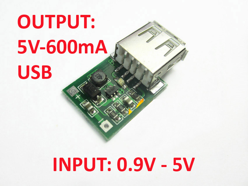 Mạch ổn áp 0.9v-5v to 5v-600ma usb