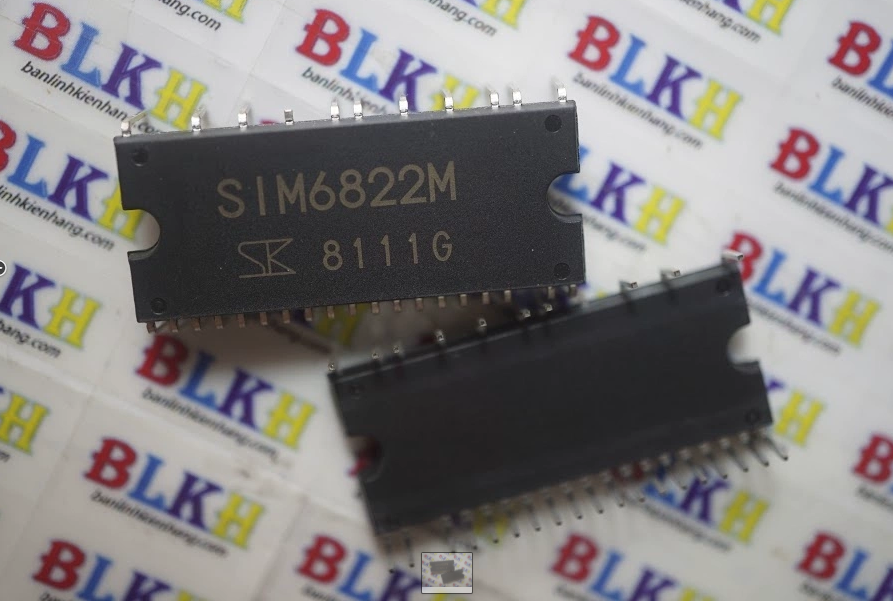 Ic công suất điều khiển động cơ sim6822 sim6822m chính hãng sanken