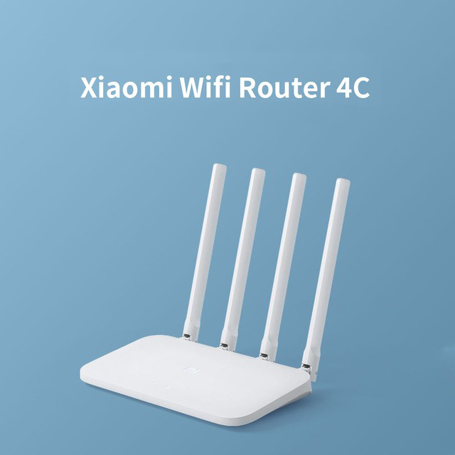 HCMRouter WiFi Xiaomi 4C 4 Anten 300Mbps - Bộ Phát Xiaomi Wifi M4C  R4CM