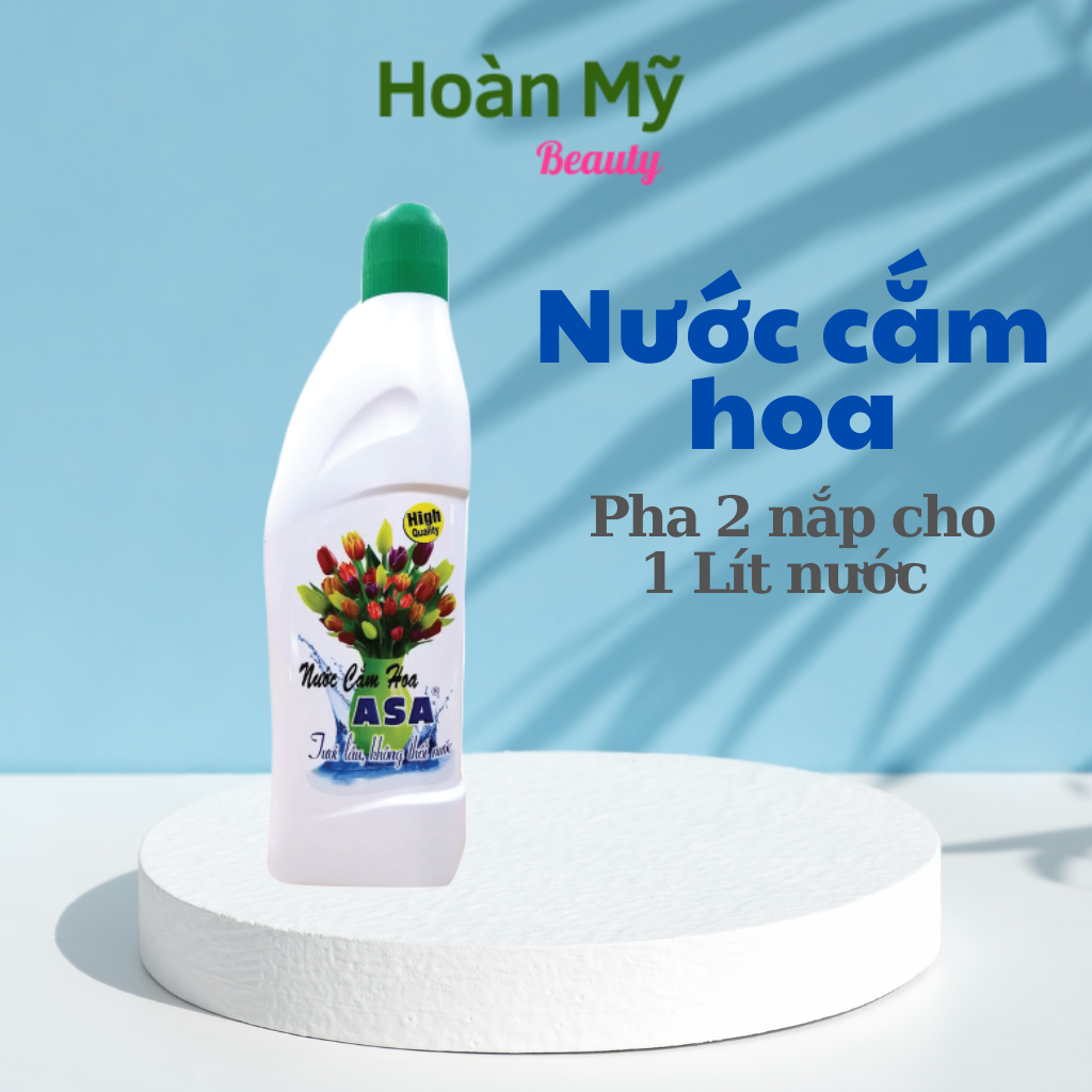 [HCM]Nước cắm hoa giữ tươi lâu ASA - Hoa tươi hơn 7 ngày, nước không thối