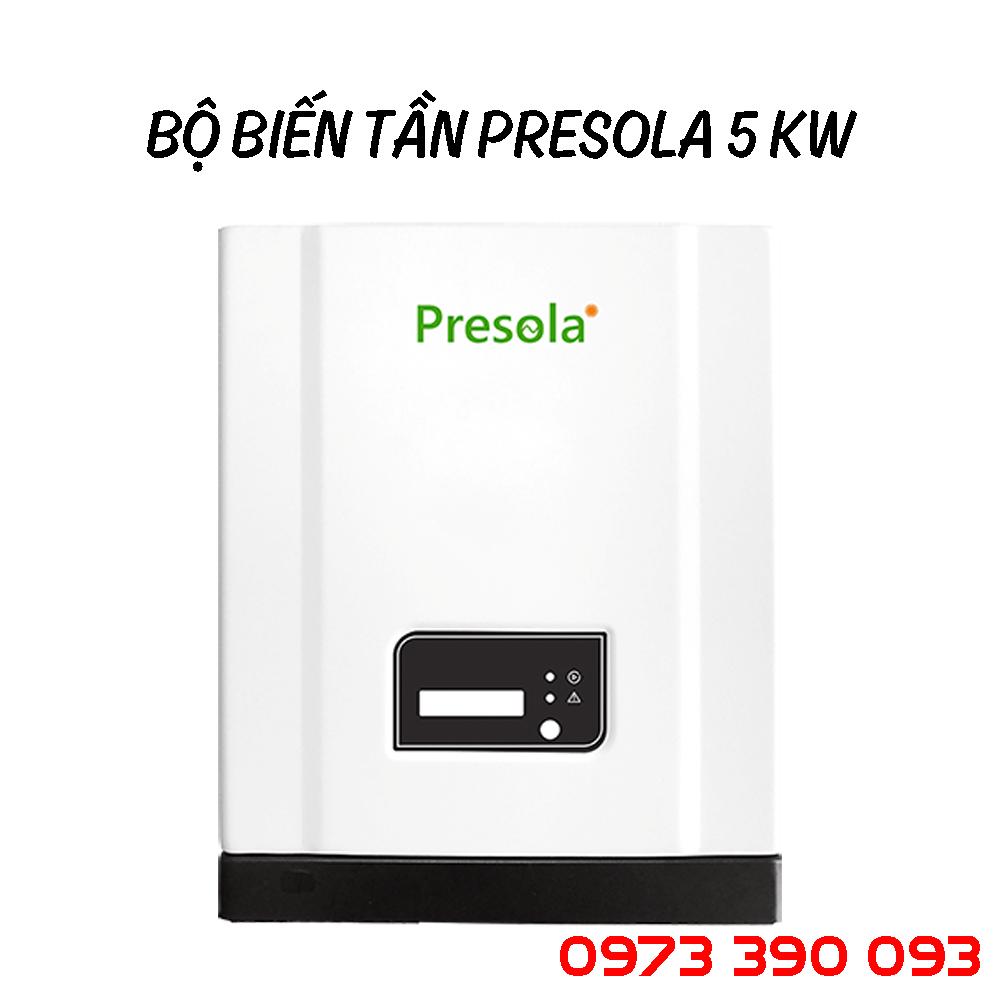 BỘ BIẾN TẦN (INVERTER) ĐIỆN MẶT TRỜI HÒA LƯỚI PRESOLA 5 KW PV-5000TL-DS