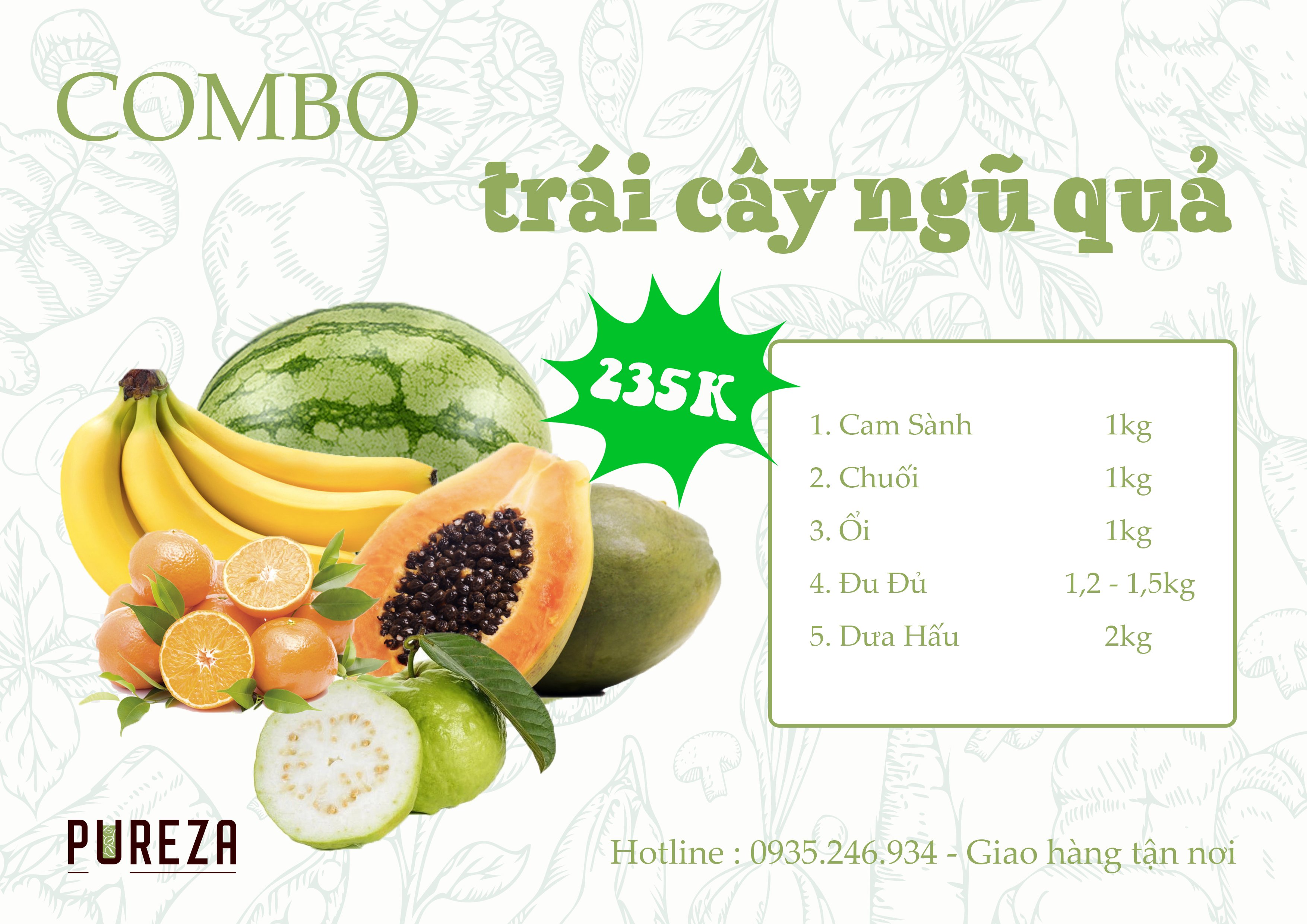 Combo Trái Cây Ngủ Quả (Giao tại Đà Nẵng)