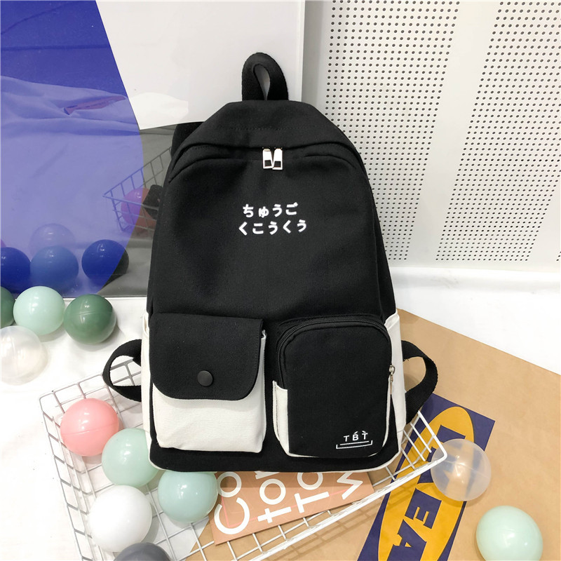 [HCM]Balo thời trang đi học laptop nam nữ hàng chất lượng Phong cách Hàn Quốc - Balo Thời Trang Nam Nữ Tiếng Nhật