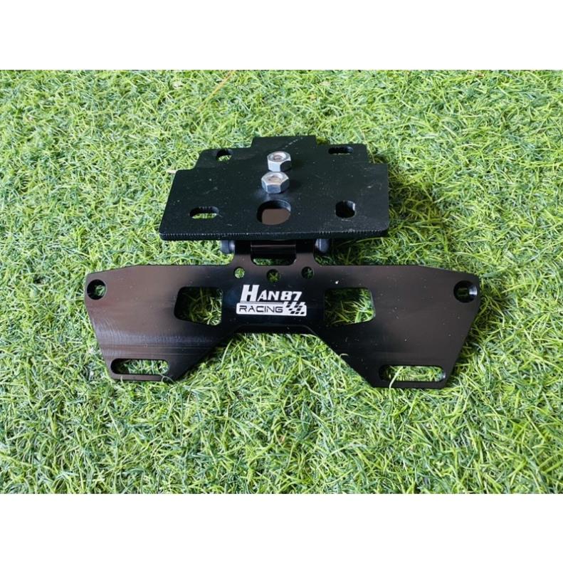 Gsx150 pat biển số gập ra vào kèm pat 4 lỗ chuẩn gsx150 rgsx150 sgsx150