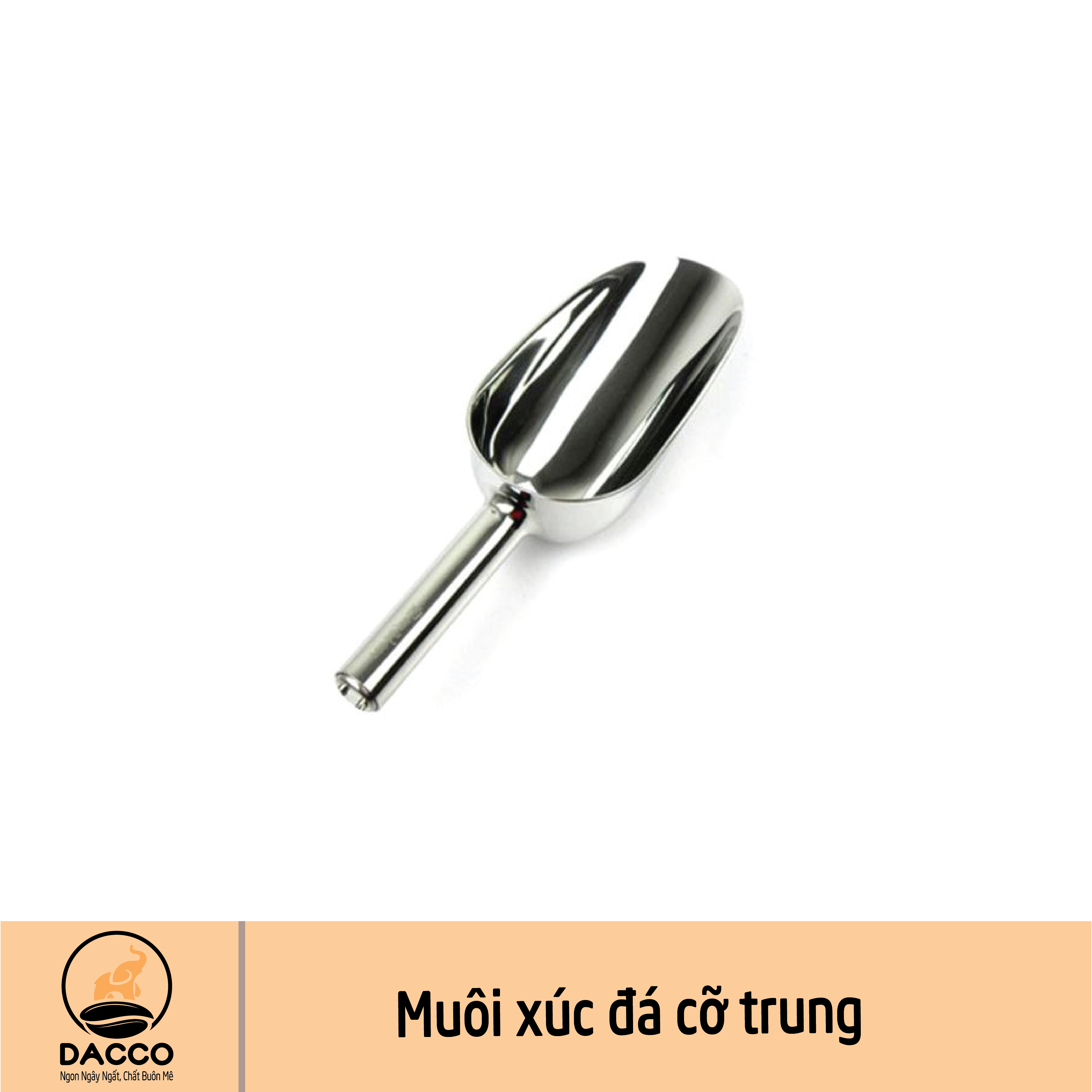 Muôi xúc đá cỡ trung Dacco