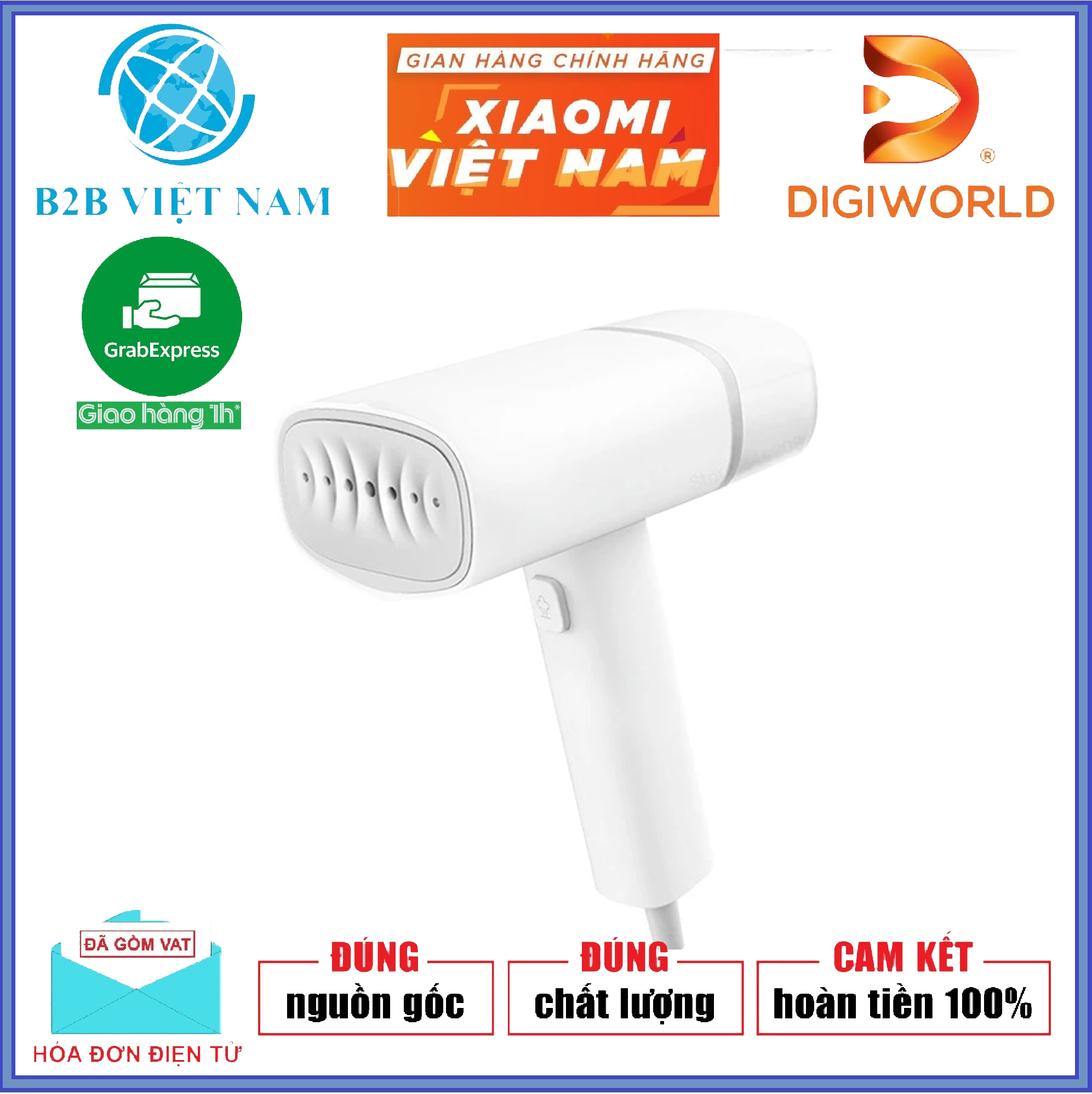 Bàn là hơi nước đứng Xiaomi - Bàn là hơi nước Xiaomi Derrma