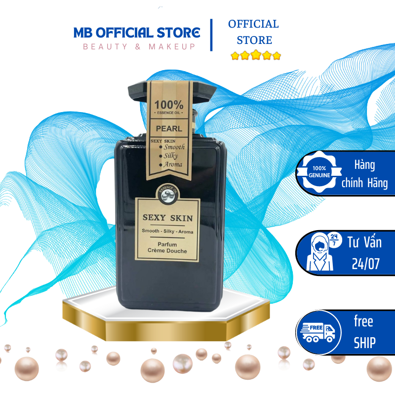 Sữa tắm nước hoa pháp sexy skin pearl 600ml