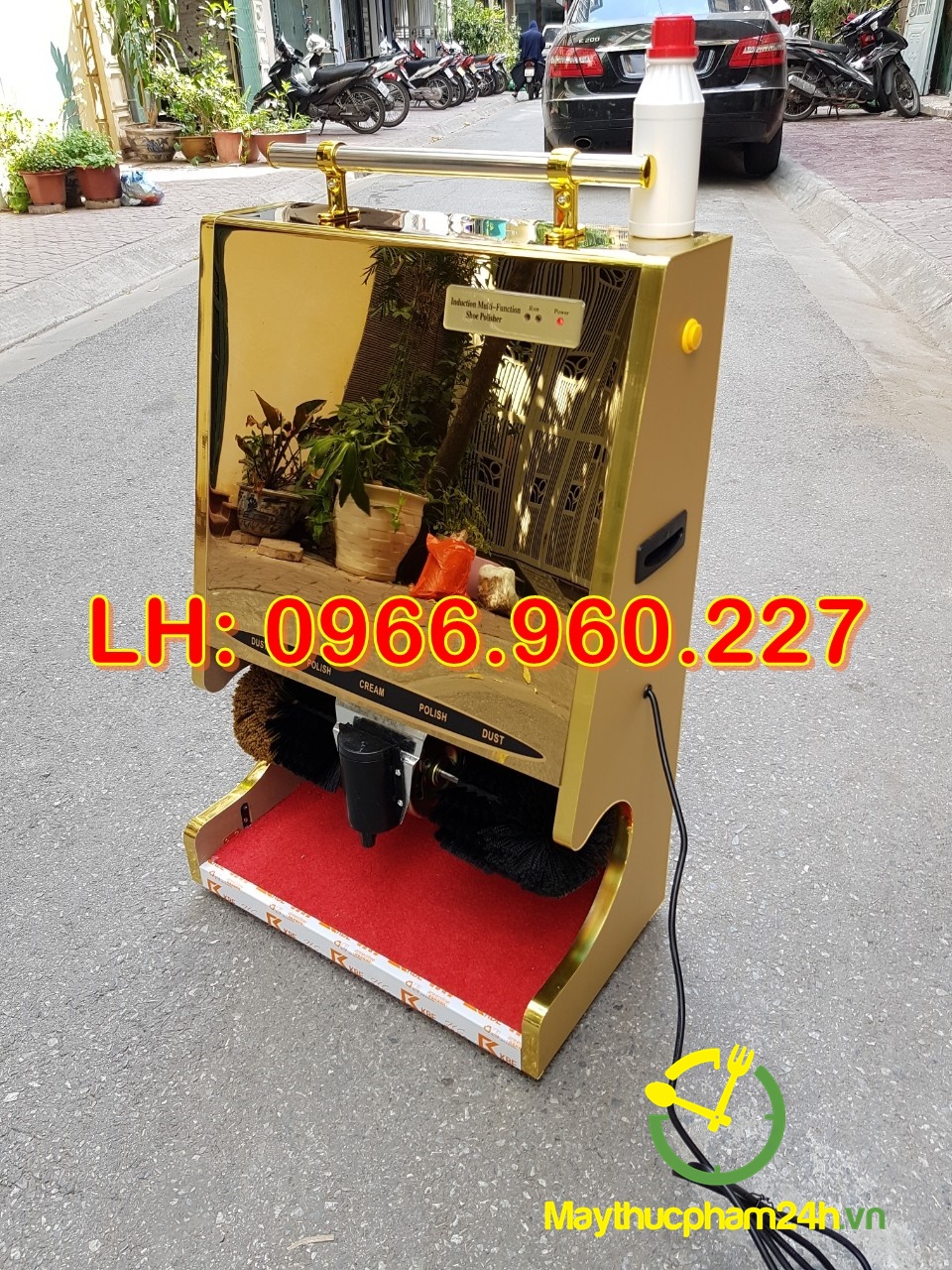   Bảo hành 1 năm  Máy đánh giày tự động cảm biến vệ sinh giày da giày thể thao 