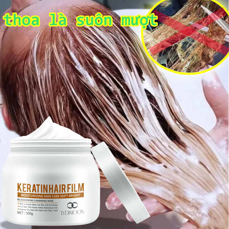 Ủ tóc Keratin Spa Mặt nạ ủ tóc Chăm sóc tóc Ủ tóc phục hồi lớp sừng khô xơ  Keratin chăm sóc tóc cấp Salon