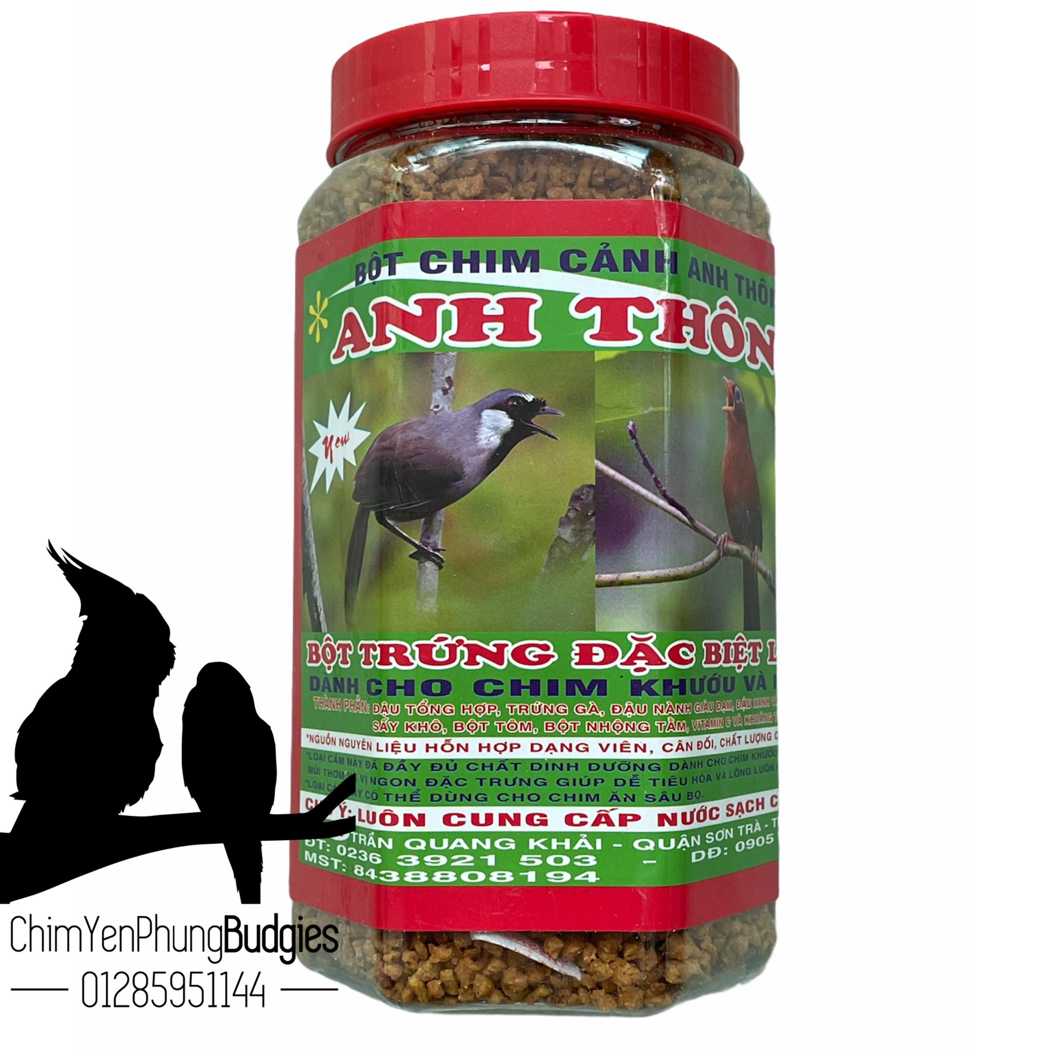 Thức Ăn Chim Họa Mi, Khướu Anh Thông 550g - Cám Mi Khướu Anh Thông